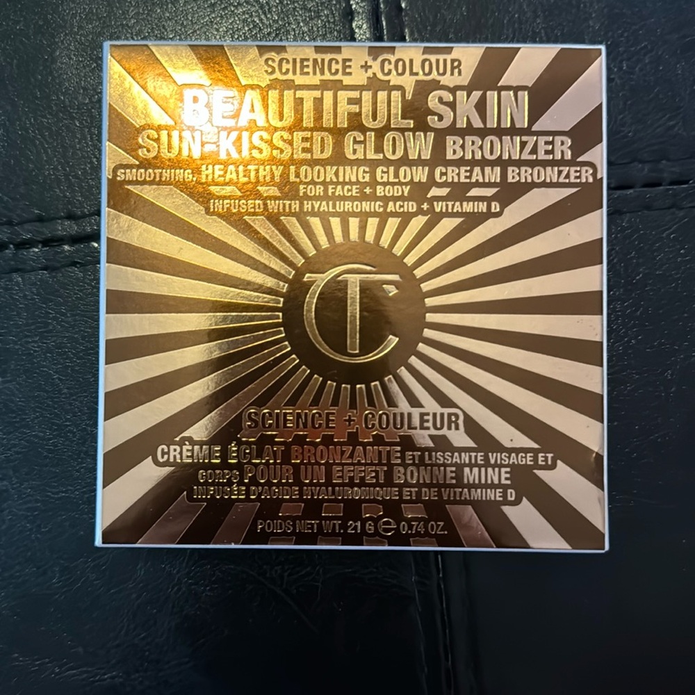 Charlotte Tilbury Beautiful Skin Sun-Kissed Glow Cream Bronzer - Medium, NWT